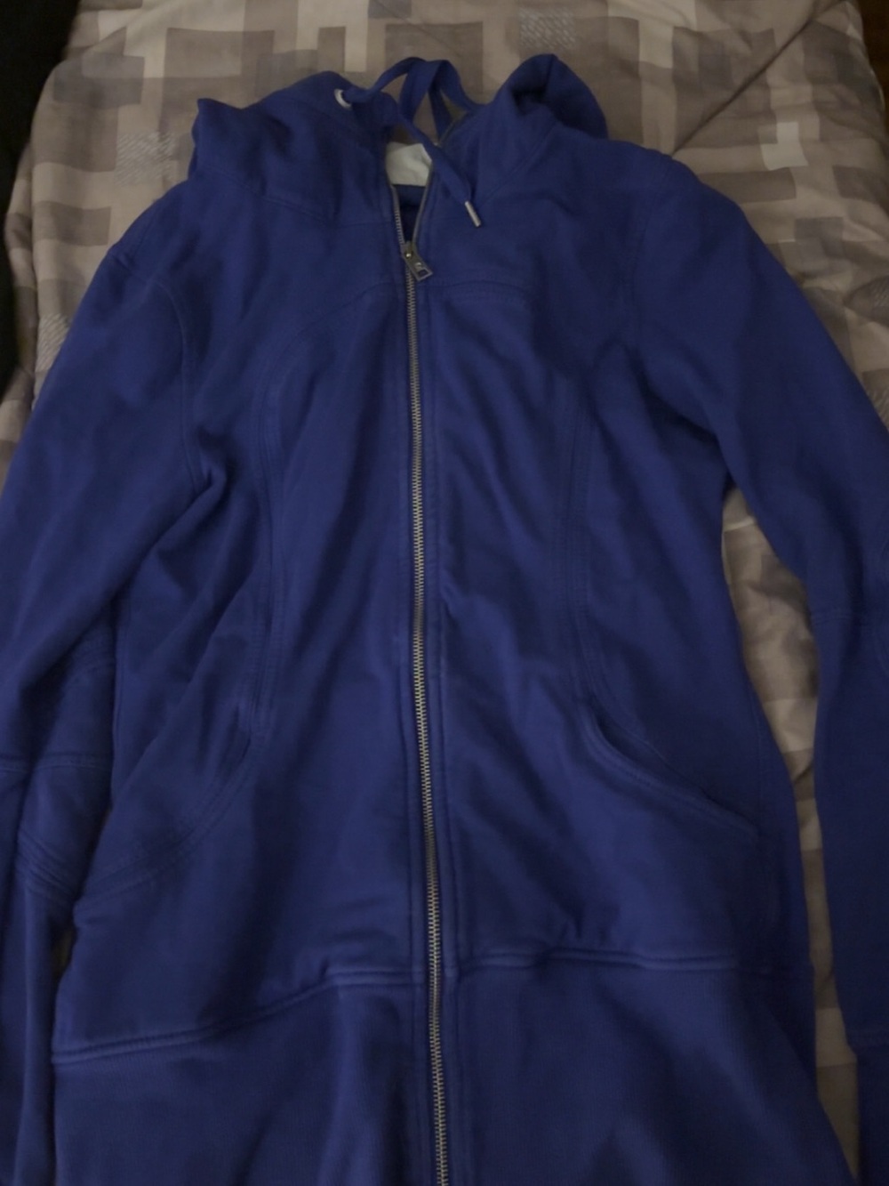 lululemon athletica Women’s Full-Zip Hooded Jacket in Royal Blue